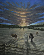 Sunset at Pilgrim Mill